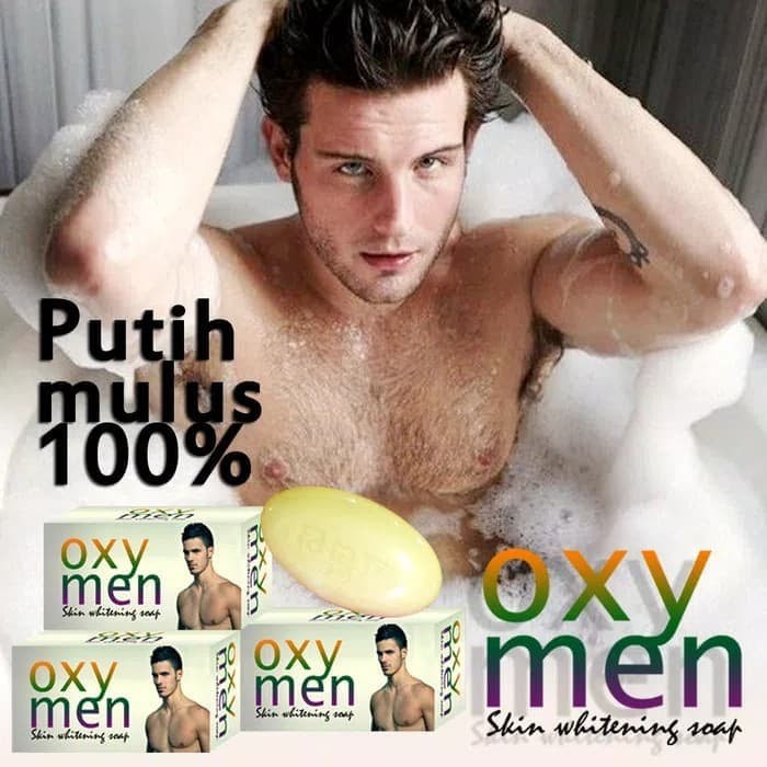 OXY MEN SOAP ORIGINAL | Sabun pemutih badan pria | Sabun pemutih wajah pria