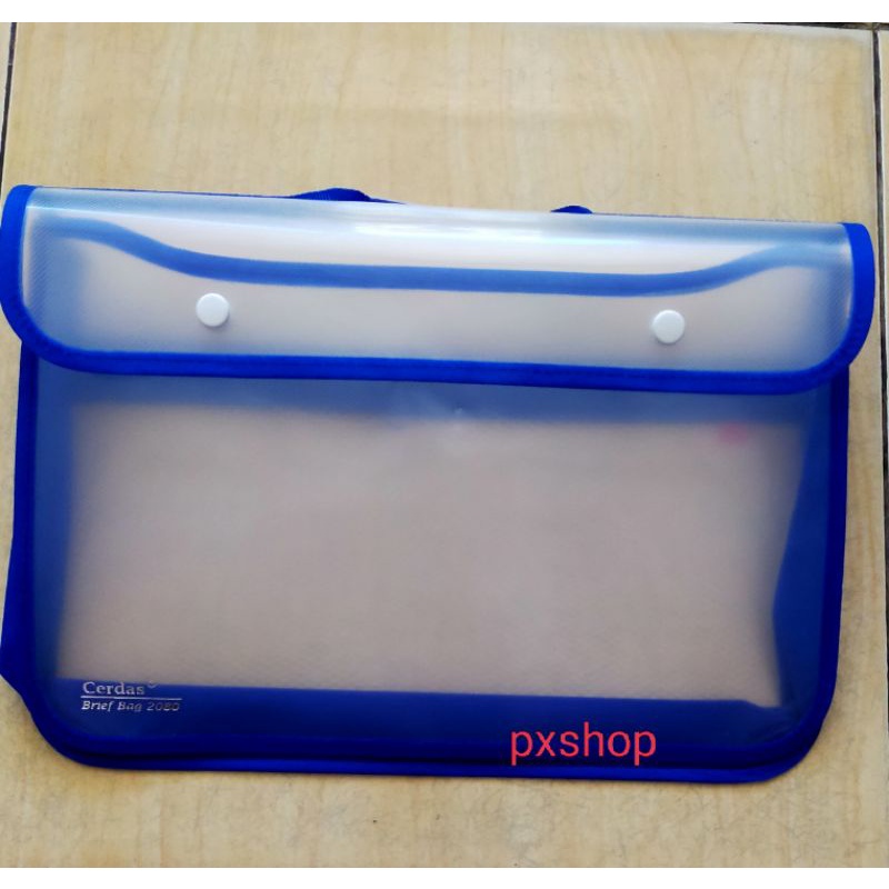 

Map Plastik Jaring Kancing 2 Folio / Zipper Bag