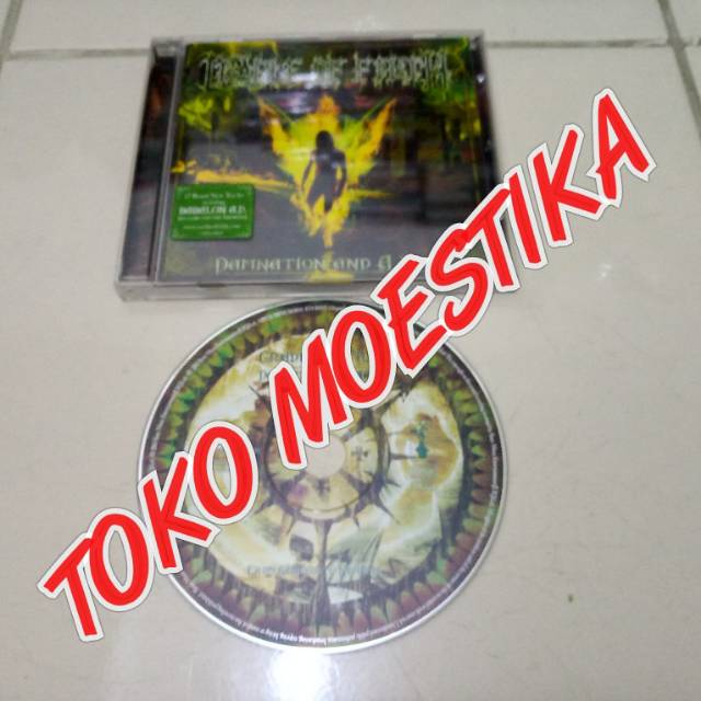 cd cradle of filth - damnation of a day
