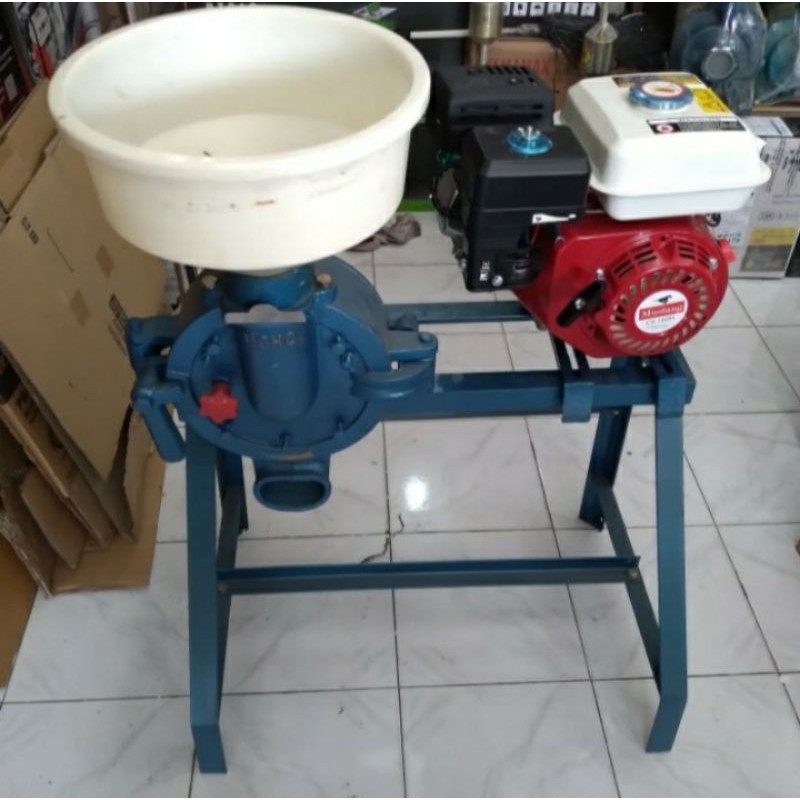Mesin Gilingan Tahu/Tempe 8" + Engine GX200