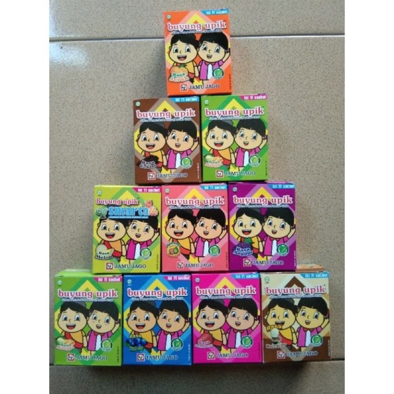 

Jamu Jago Buyung Upik isi 11pcs Penambah Nafsu Makan Anak)