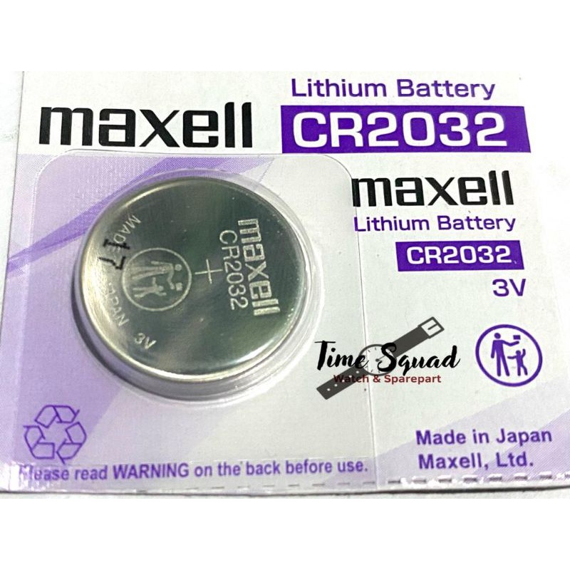 BATERAI MAXELL CR2032 BATERAI MAXELL 2032 3V LEMBARAN MURAH