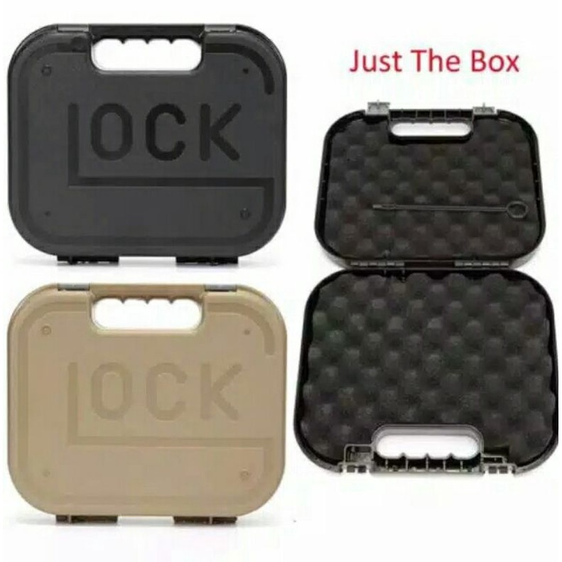 HARDCASE KOPER HANDGUN GLOK DLL TEMPAT MENYIMPAN MEMBAWA ACC HANDGUN