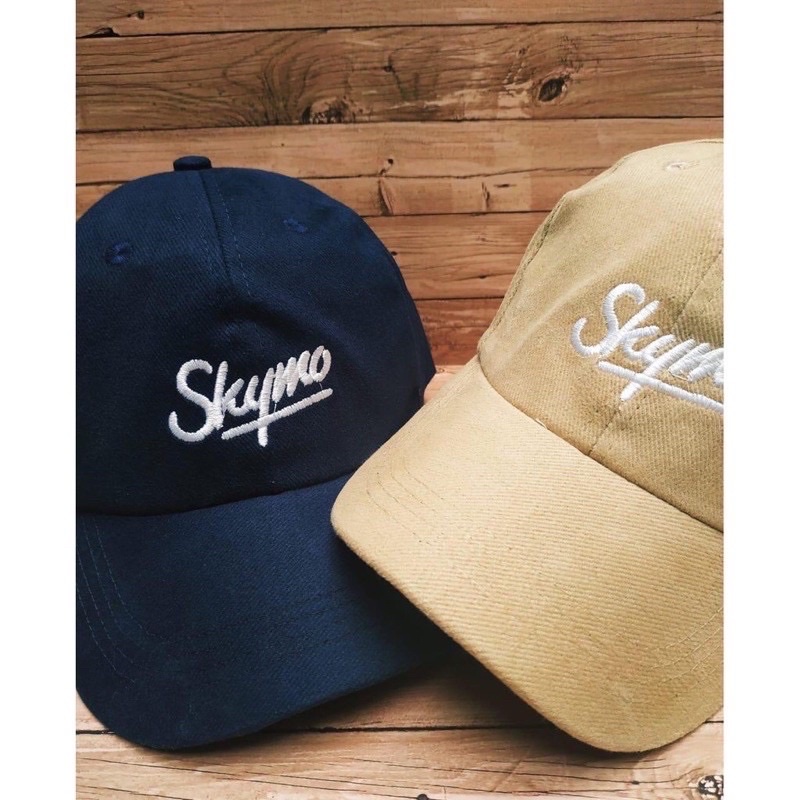 (Bisa COD) Topi Distro SKYMO Baseball Bordir Trendy