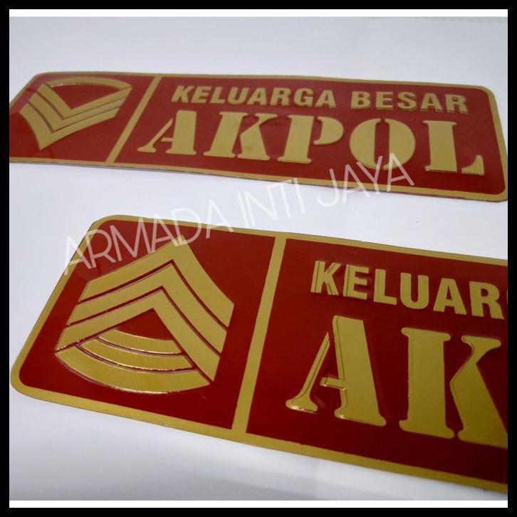 

STIKER PVC PANJANG AKMIL AKPOL | STIKER PVC