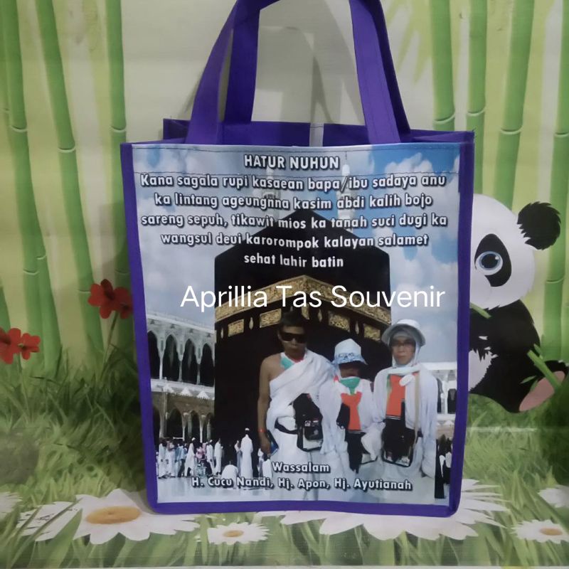 

Tas bingkisan pulang haji, Goodie bag umroh, tas bingkisan