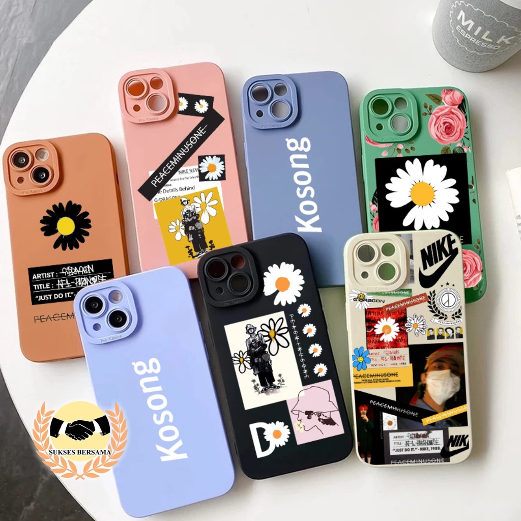 SOFTCASE CASE SILIKON PROCAMERA PEACEMINUSONE OPPO VIVO SAMSUNG REALME XIAOMI IPHONE INFINIX BSB5288