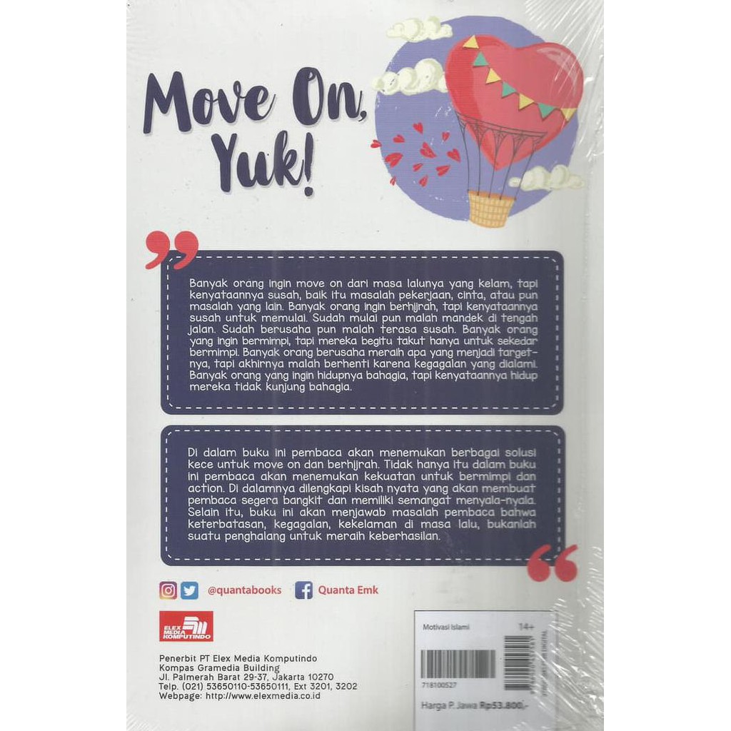 Best Seller Move On Yuk QR0024 Shopee Indonesia