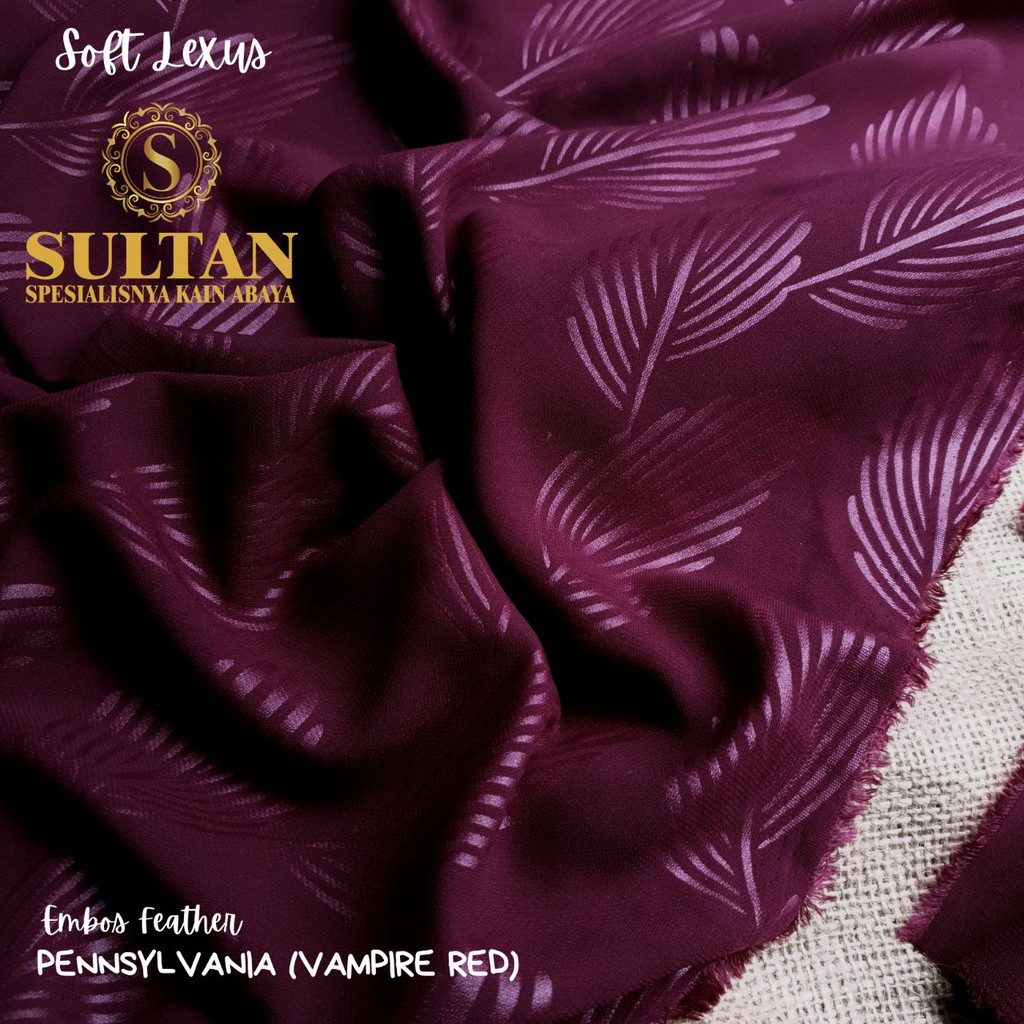 50CM EMBOS FEATHER SOFT LEXUS PENNSYLVANIA KAIN SULTAN