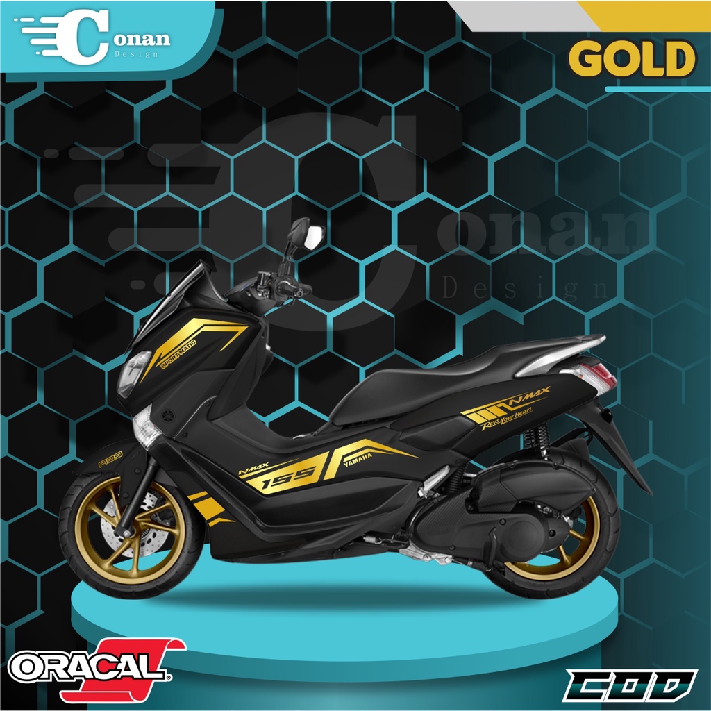 Aksesoris Motor Nmax Cutting Sticker Nmax Stiker Motor Nmax Striping Nmax 2019 All Nmax - NMxGS23