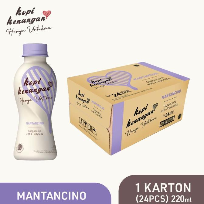

[COD] Kopi Kenangan Hanya Untukmu Mantancino 220ml x 24 [COD]