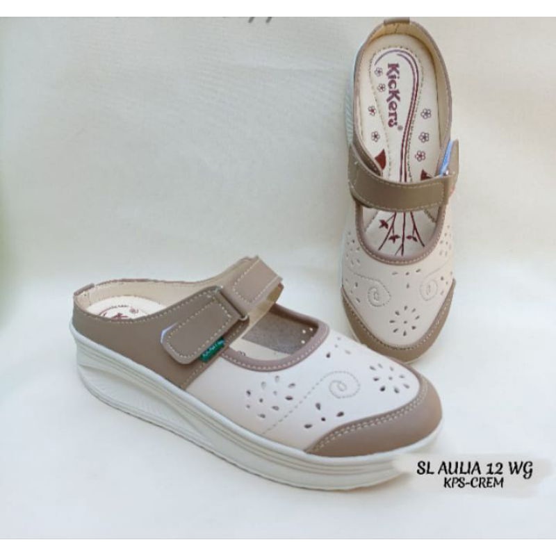 selop wedges wanita kekinian murah. sl aulia 12 wg kun