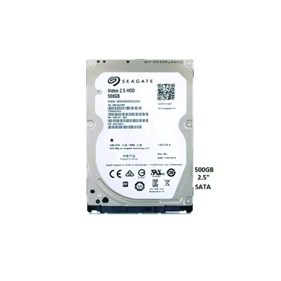 HI2S500  HARD DISK INTERNAL 2.5 SEAGATE 500 GB FOR LAPTOP ORIGINAL GREEN  WHITE