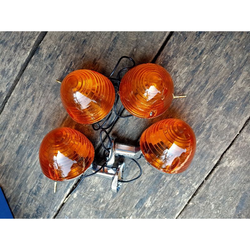 lampu sein assy c50 c70 pispot unyil minti jadul mika lancip set depan plus belakang kana dan kiri