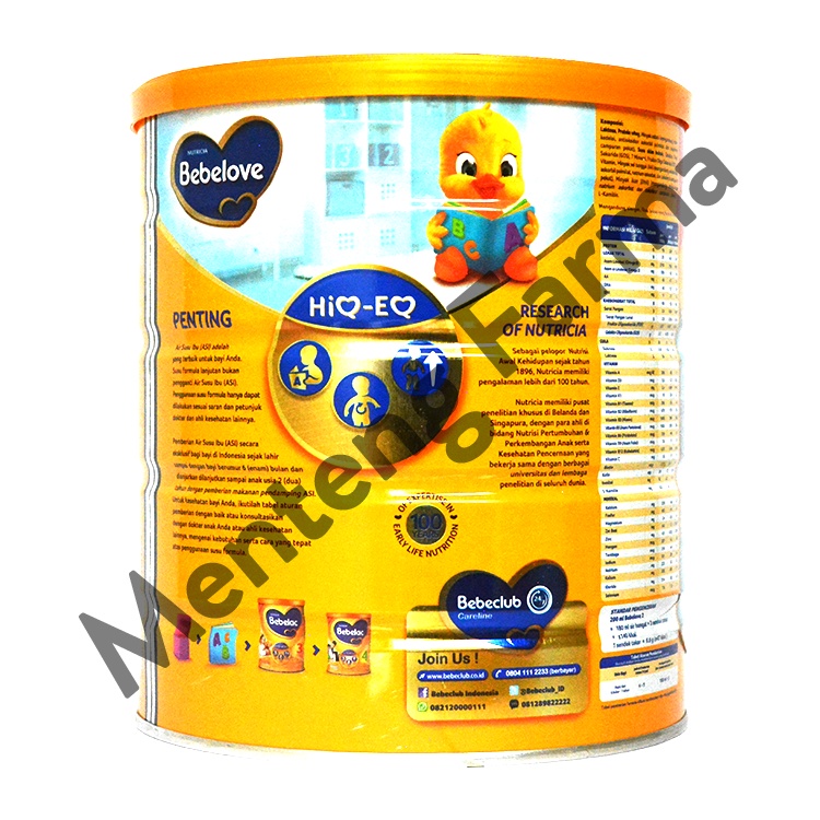 Bebelove 2 (6 - 12 Bulan) Formula Bayi Bubuk 800 Gram