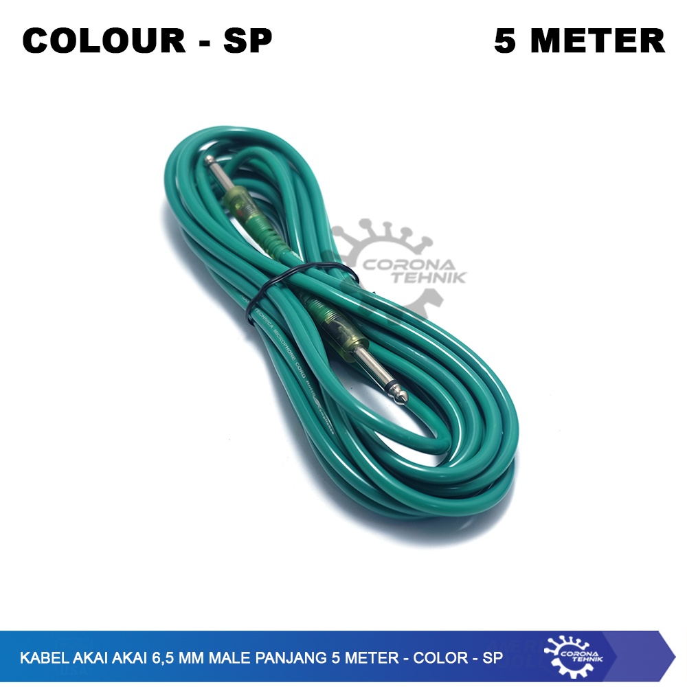 SP - Kabel Akai Akai 6,5 mm Male Panjang 5 Meter - Color