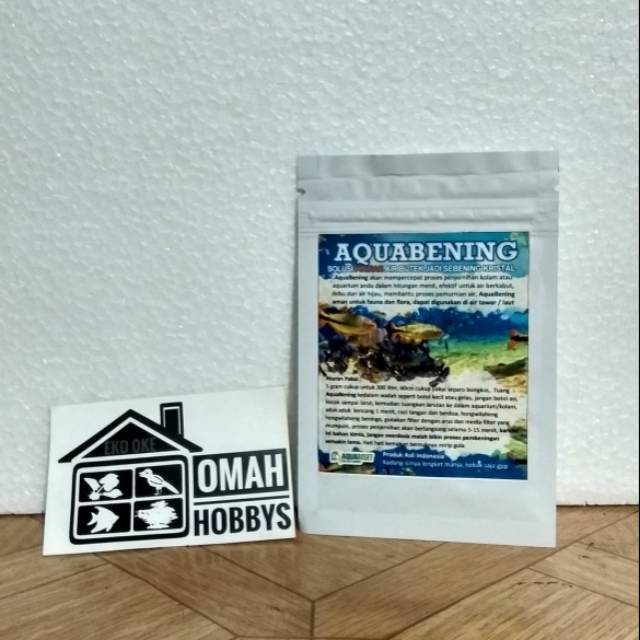 Aqua Bening Penjernih Air Aquarium Aquascape