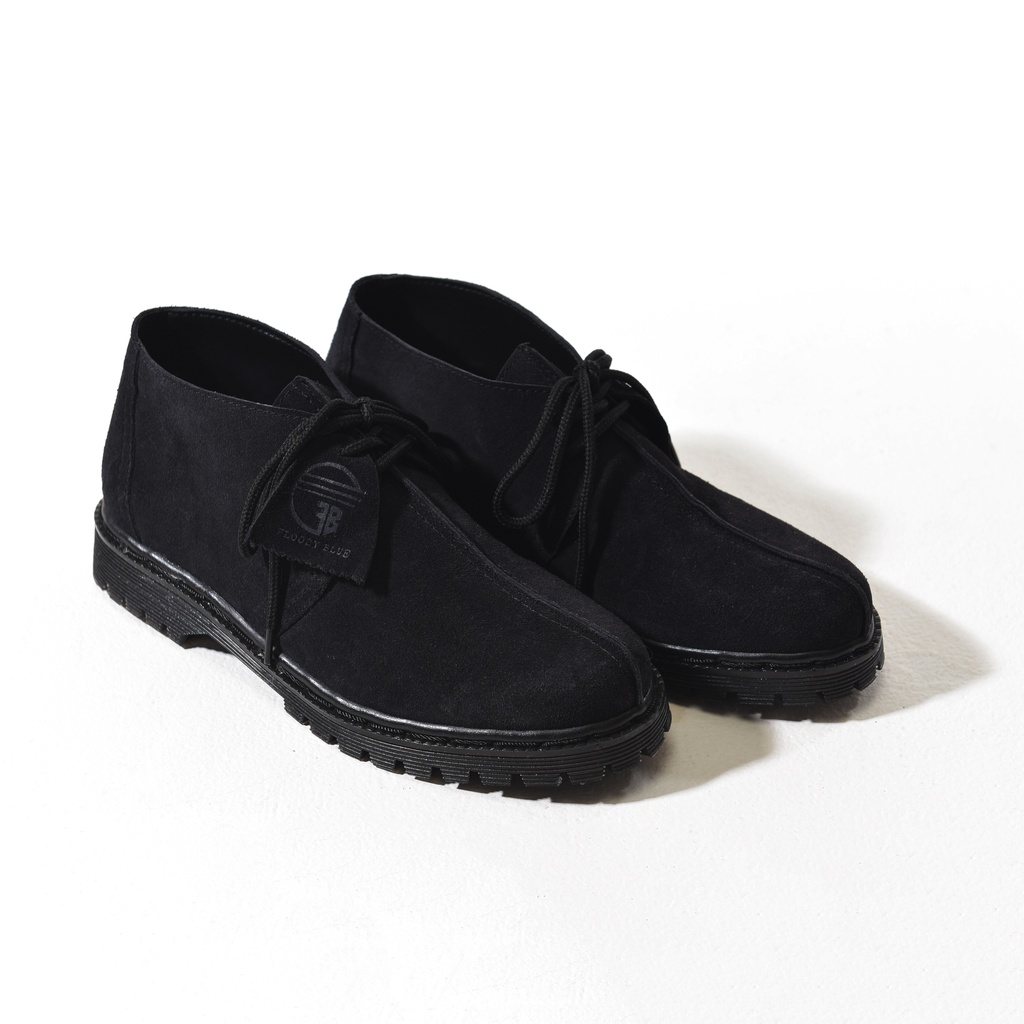 FLOODY BLUE | DENVER | SUEDE BLACK DESERT BOOT