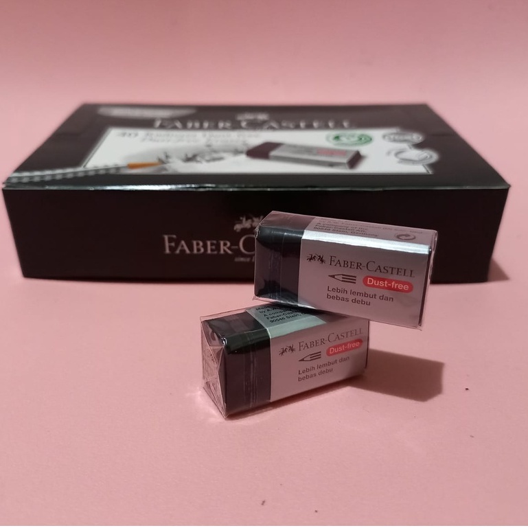 Penghapus Hitam Faber Castell Kecil