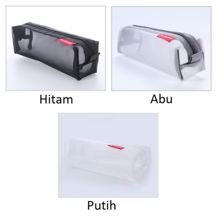 

Terlaris Kotak Pensil / Tempat Pensil Jaring Tabung Transparan Sk0075 Berkualitas