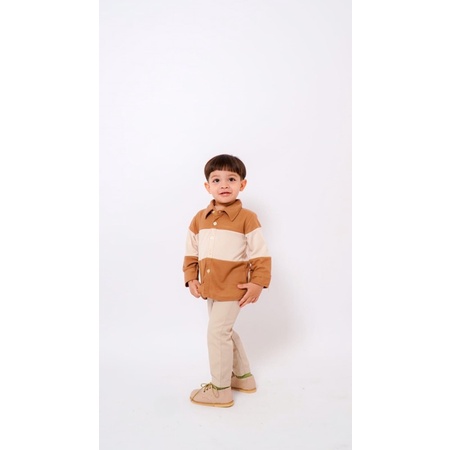 RACHIDKIDS / SERAGAM KELUARGA / FAMILY CASUAL SET / ADRIES FAMILY SET BROWN