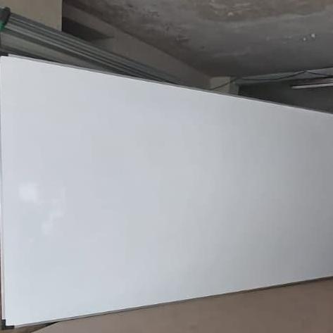 whiteboard gantung 100 x 200 cm nonmagnet