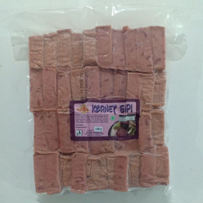 

KING FOOD kornet. sapi 1kg 40pc