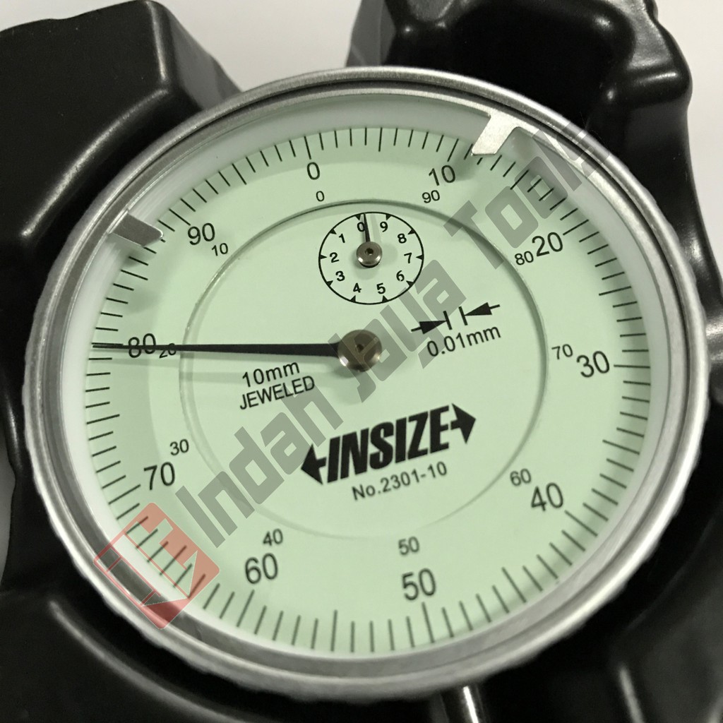 INSIZE 2301-10 Dial Indicator 10 mm Analog Metric sekelas