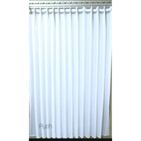 GORDEN JENDELA TERANSPARAN POLOS/GORDEN MODEL PLISKET+CANTOLAN