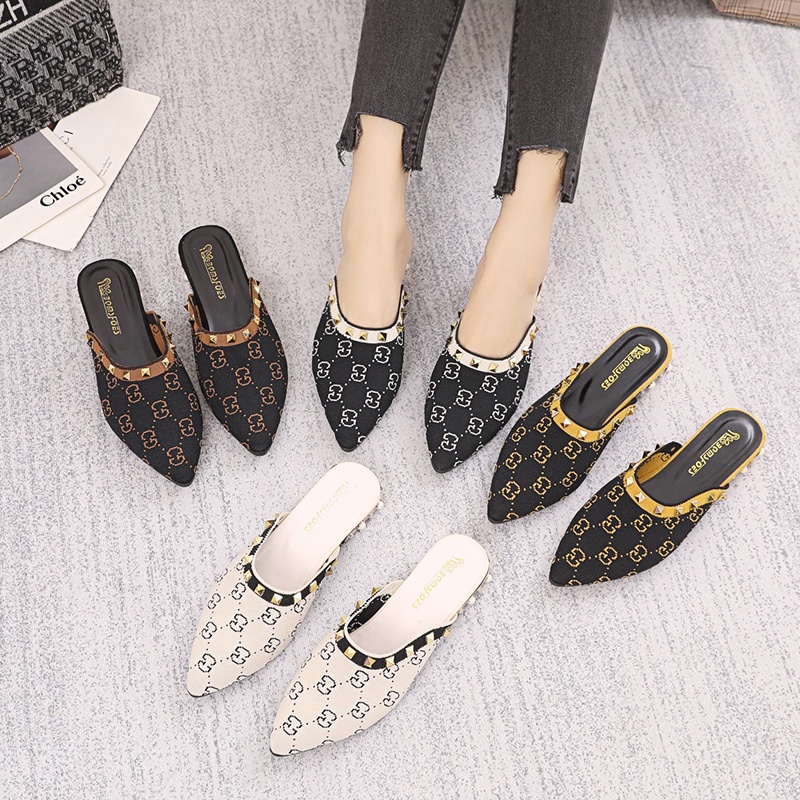 zp897, sandal flat wanita import fashion sandal terkiniian dan terbaru cantik terpopular 5087