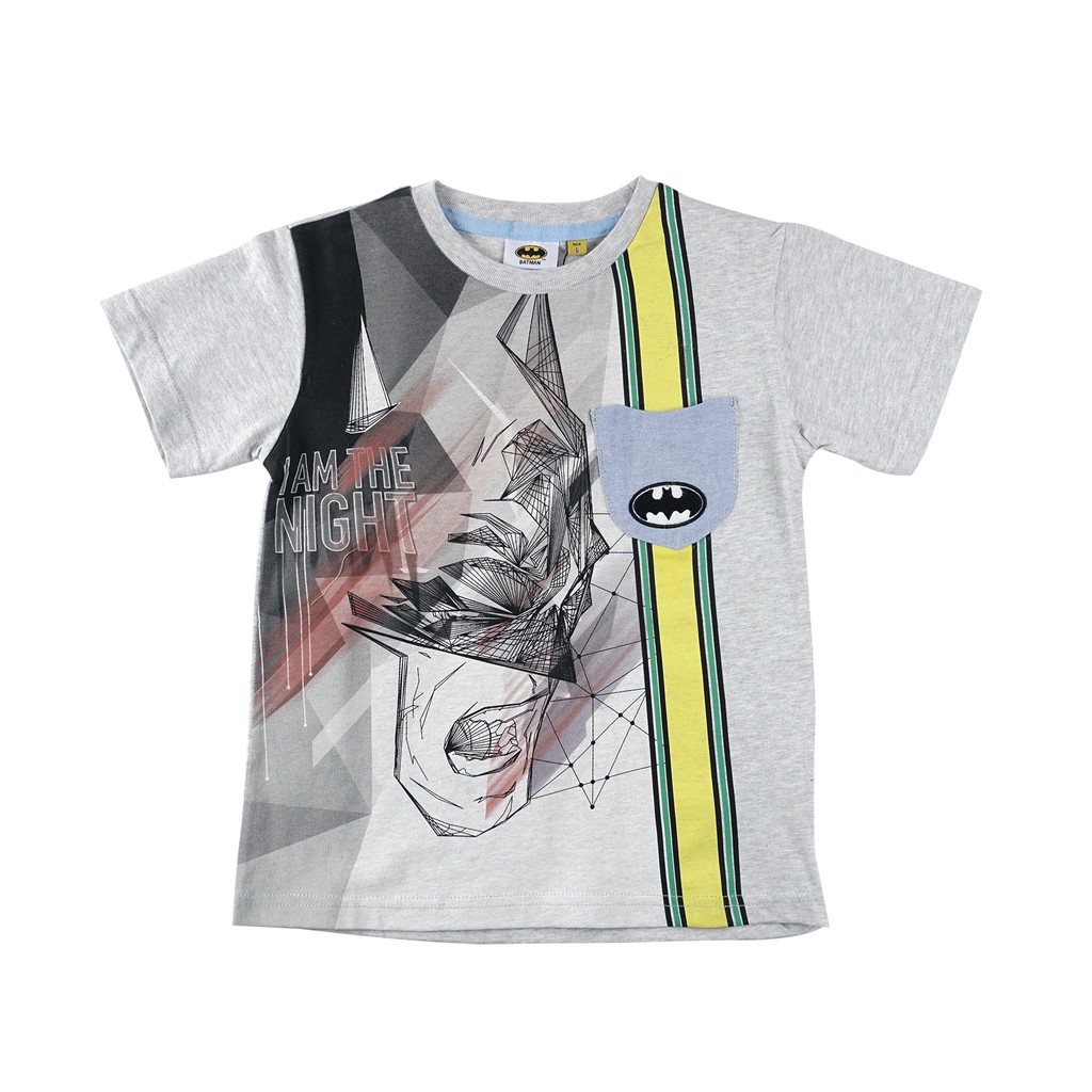 KIDS ICON Kaos  Anak  Laki laki BATMAN  with Printing 