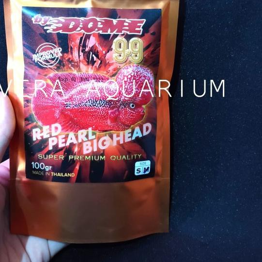 ℮ 99 MAKANAN LOHAN 100 gr / PELET IKAN LOUHAN / DOME / ORIGINAL THAILAND - S ➪