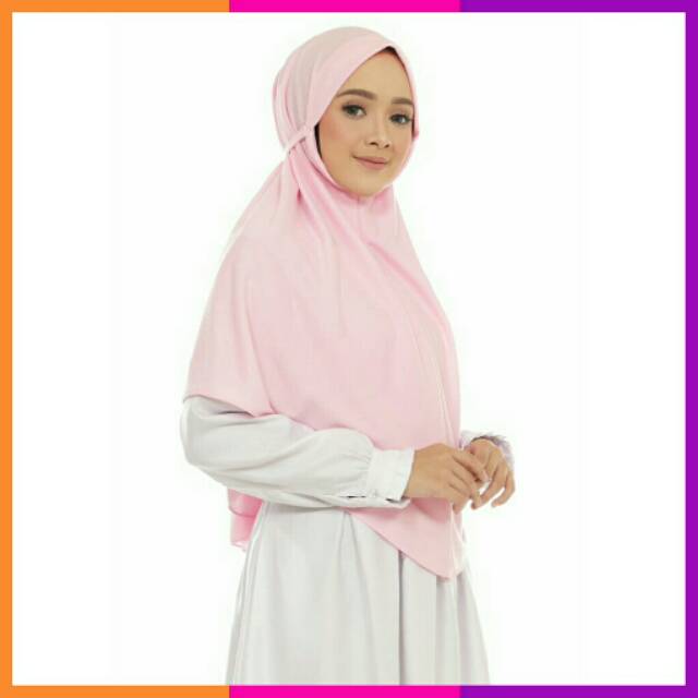 Hijab Dewasa Bergo Tali Hijab Bergo Maryam Nonpet Aisyah Bahan Kaos TC Halus Premium | Bisa Cod