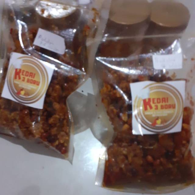 

Sambal * Tempe Kacang udang kecil (udang kecepe)