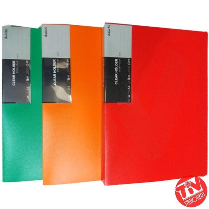 

Office & Stationery | Document Organizer | Clear Holder Daiichi A4 40 Pockets | Best Seller