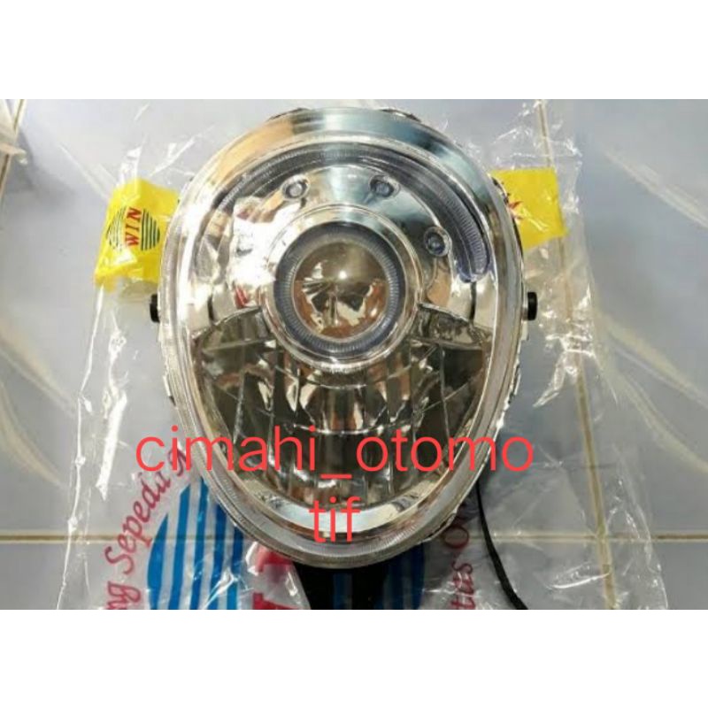 lampu depan Scoopy fi / reflektor scoopy fi