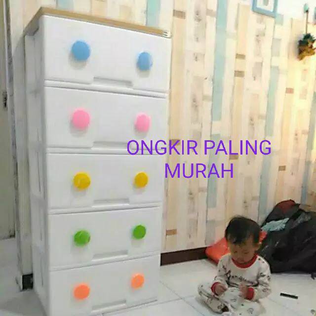 Lemari Plastik Rovega 5 susun