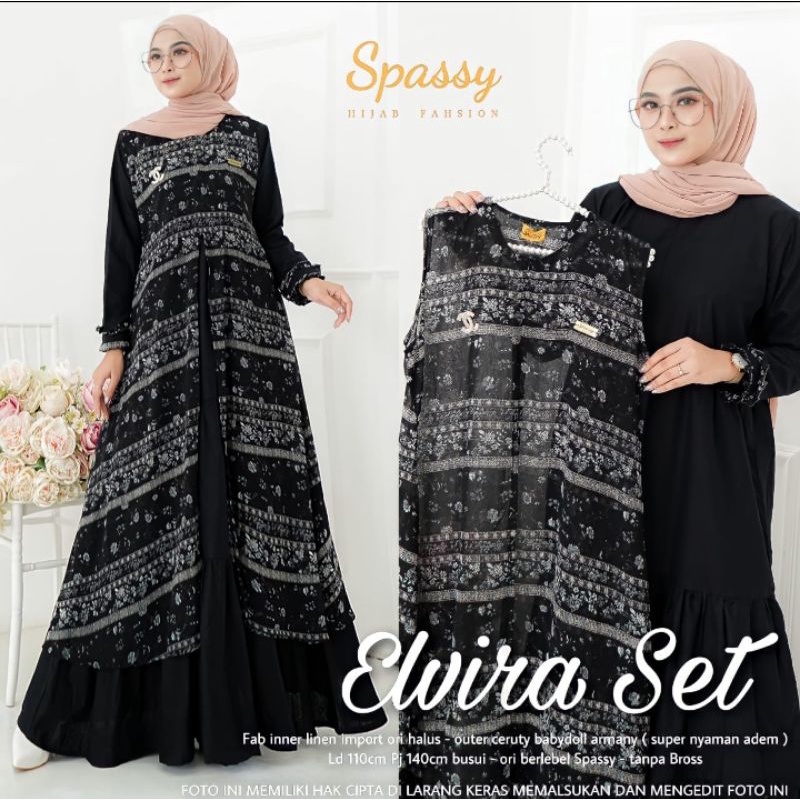 [ Ready ] Elvira Dress By Spassy