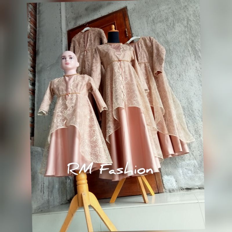 Baju Kondangan /Gamis Brokat / Gamis pesta