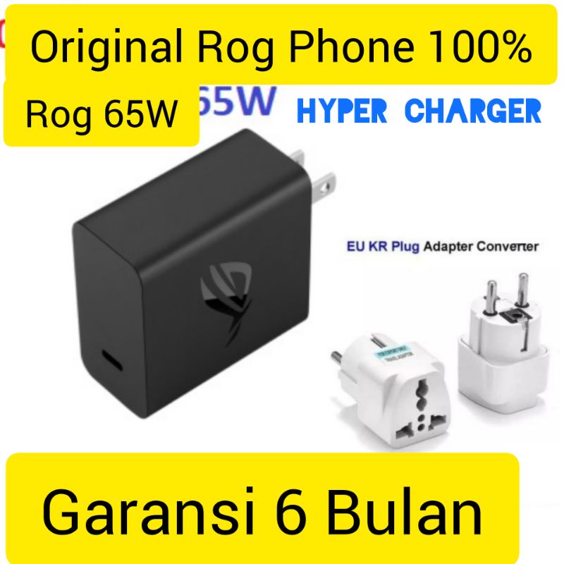 Charger Adapter 65W Rog Phone 2 3 5 6 Hyper Charger