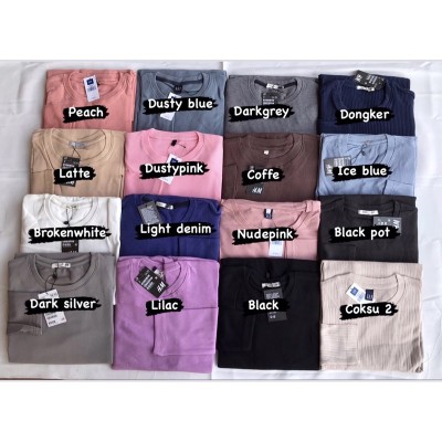 Kaosribpremium Ketebalan 1 X 1