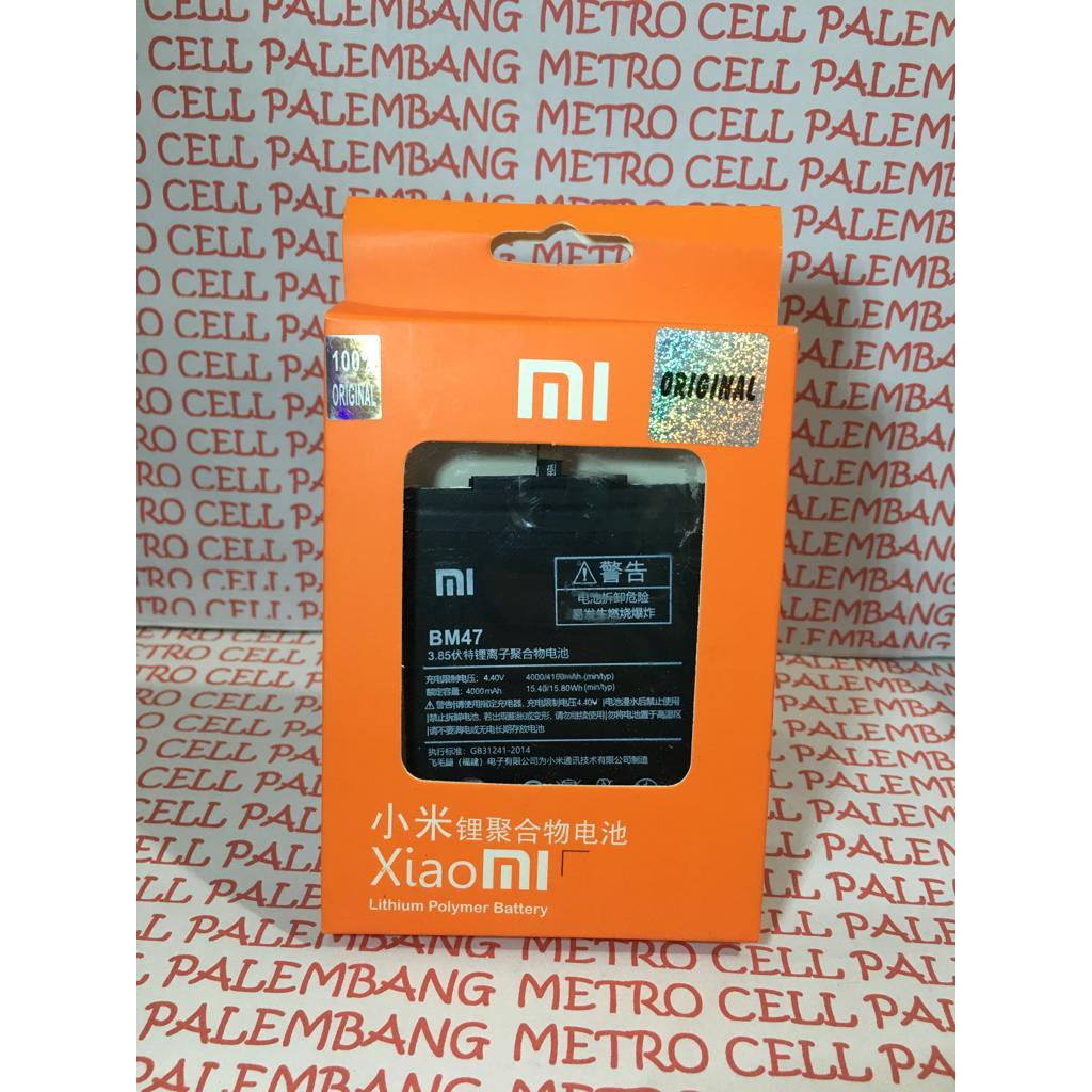 BATERAI REDMI 3/3PRO/3S/4X BM47 ORI