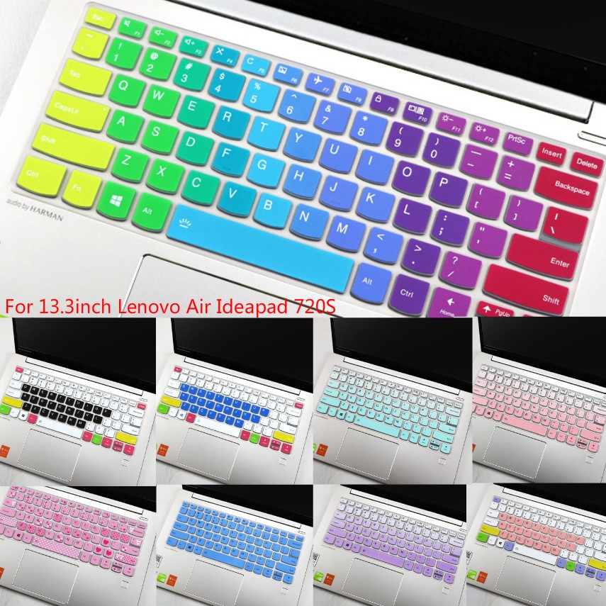 Cover Pelindung Keyboard Bahan Silikon Lembut Tipis Untuk Laptop Laptop Lenovo Air Ideapad 720S 13.3