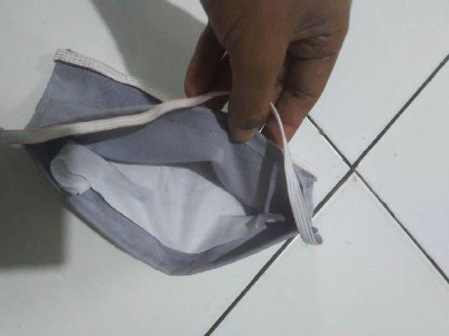 Masker Kain 2 Ply / 2 Lapis / 2 Layer Hijab Bisa Di Isi Tisu Garansi Karet Rusak Ganti Baru