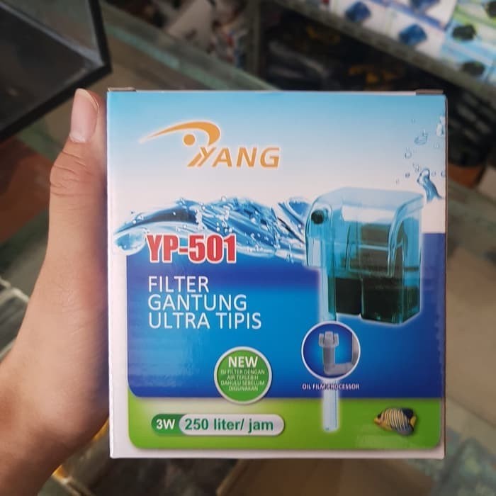 YANG YP 501 Filter Gantung Aquarium / Hang on Filter Skimmer