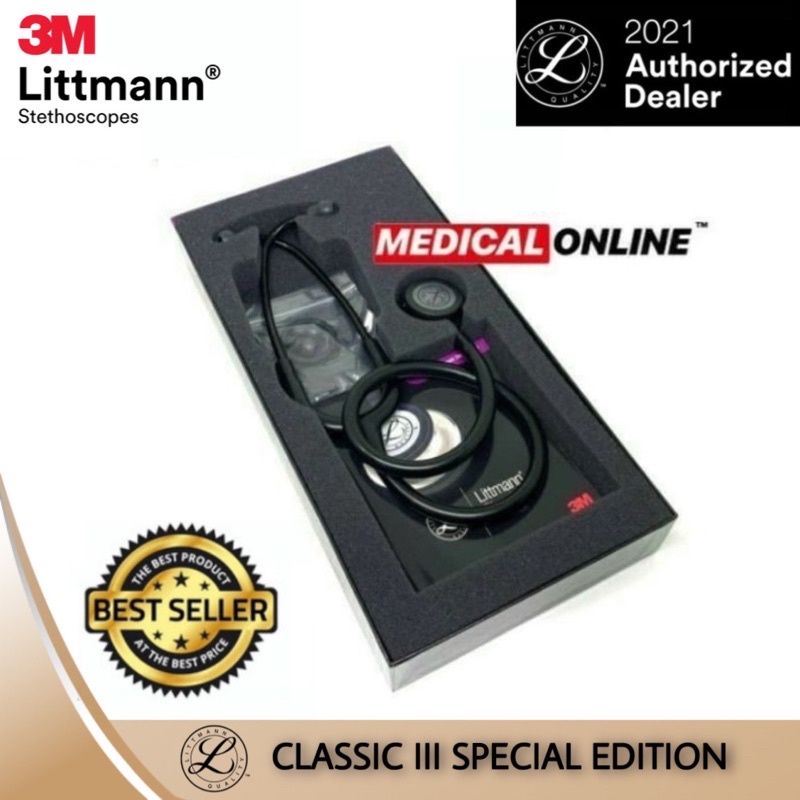 3M STETOSKOP LITTMANN CLASSIC III FULL BLACK 5803 LIMITED EDITION LITMAN CLASSIC 3 MEDICAL ONLINE