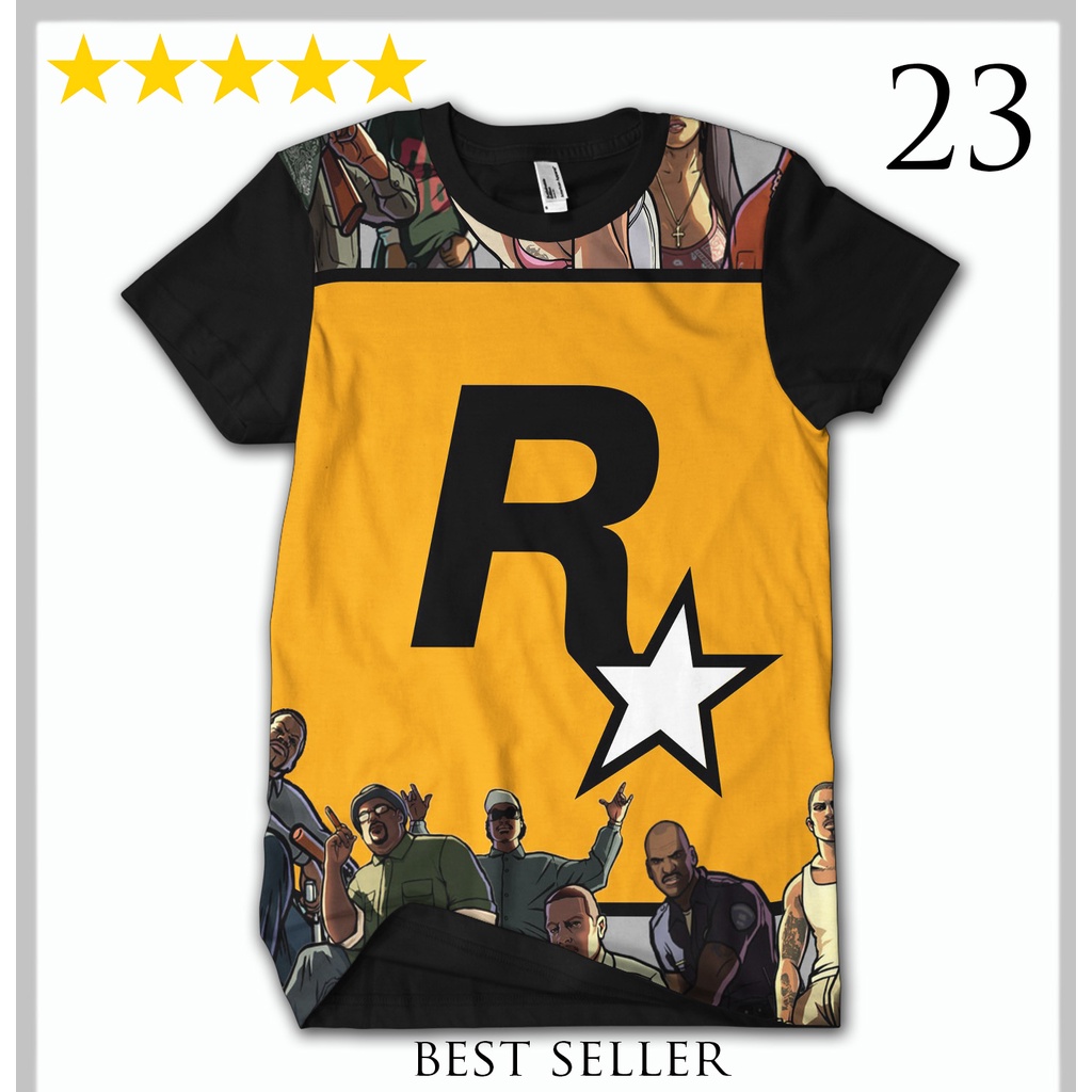 baju / kaos GTA SAN ANDREAS IM-23
