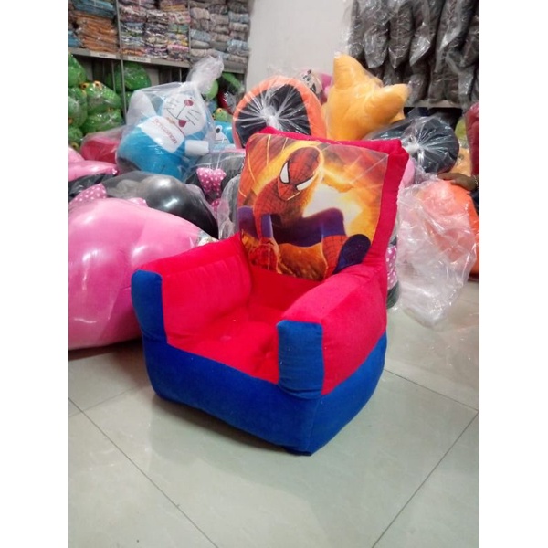 [PROMO] Sofa Anak Motif Karakter / Sofa Lucu Murah Usia 1-7 tahun (Free Request Nama)