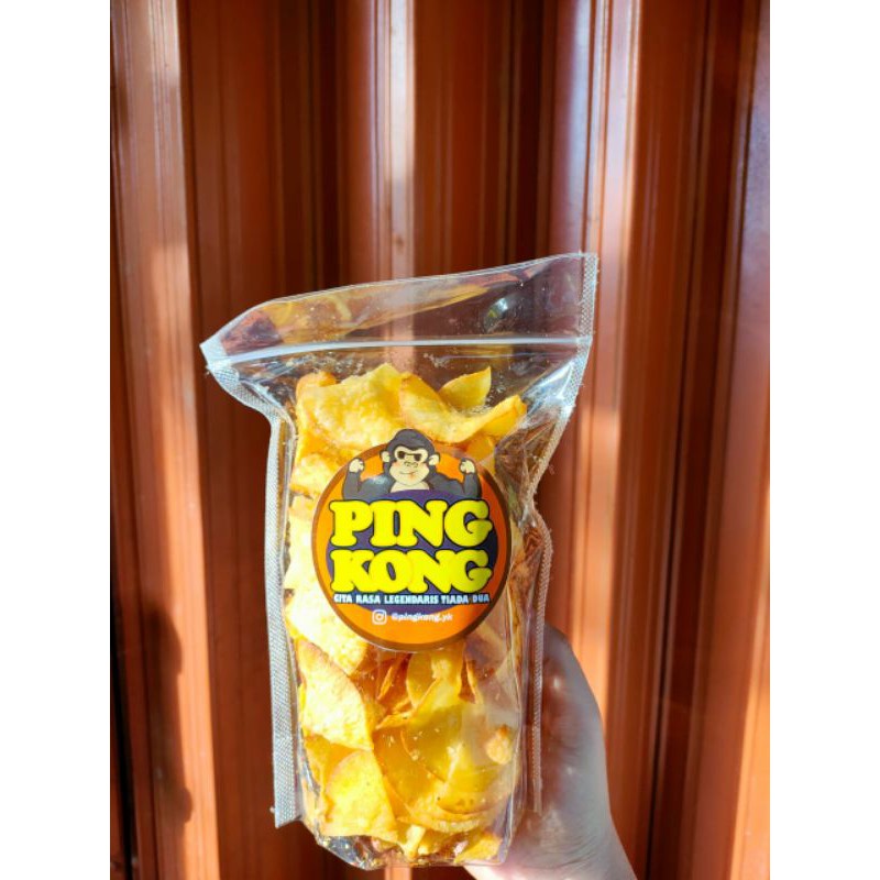 

Keripik Singkong Sapi Panggang | Kripik BBQ | Criping Singkong