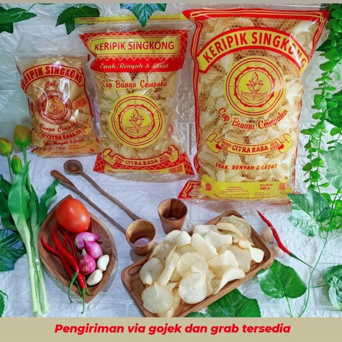 

NEW Kripik Singkong Cap Bunga Cempaka 450 gram